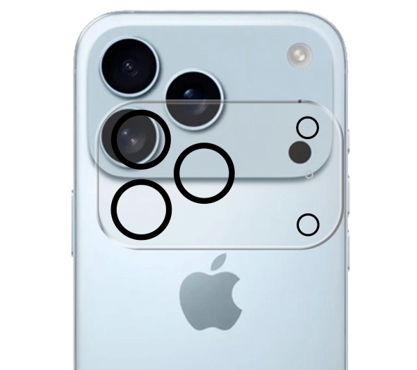 3mk Lens Pro Full Cover do Apple iPhone 17 Pro