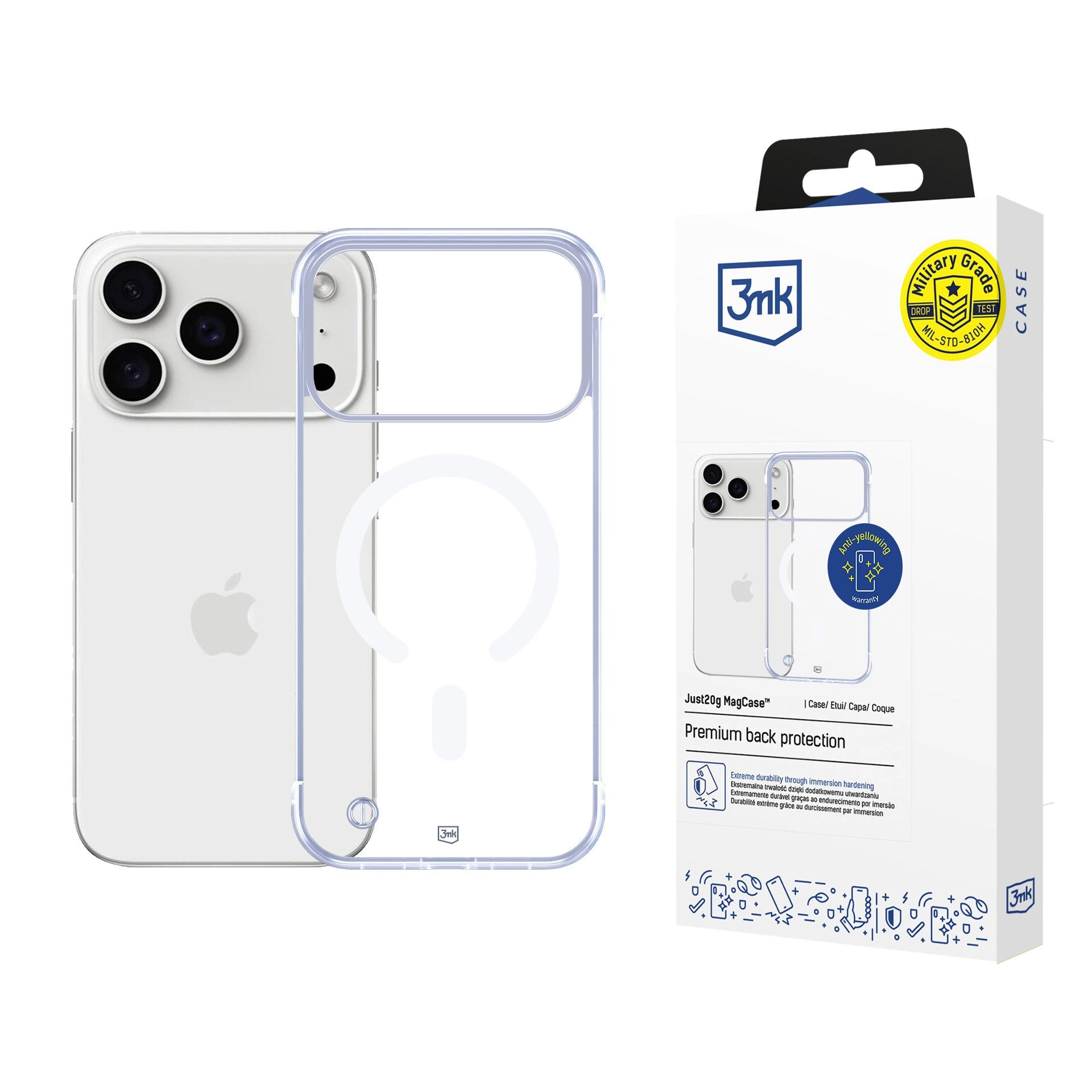Etui 3mk Just20g MagCase do iPhone 17 Pro Max