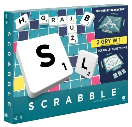 Gra planszowa Scrable 2w1