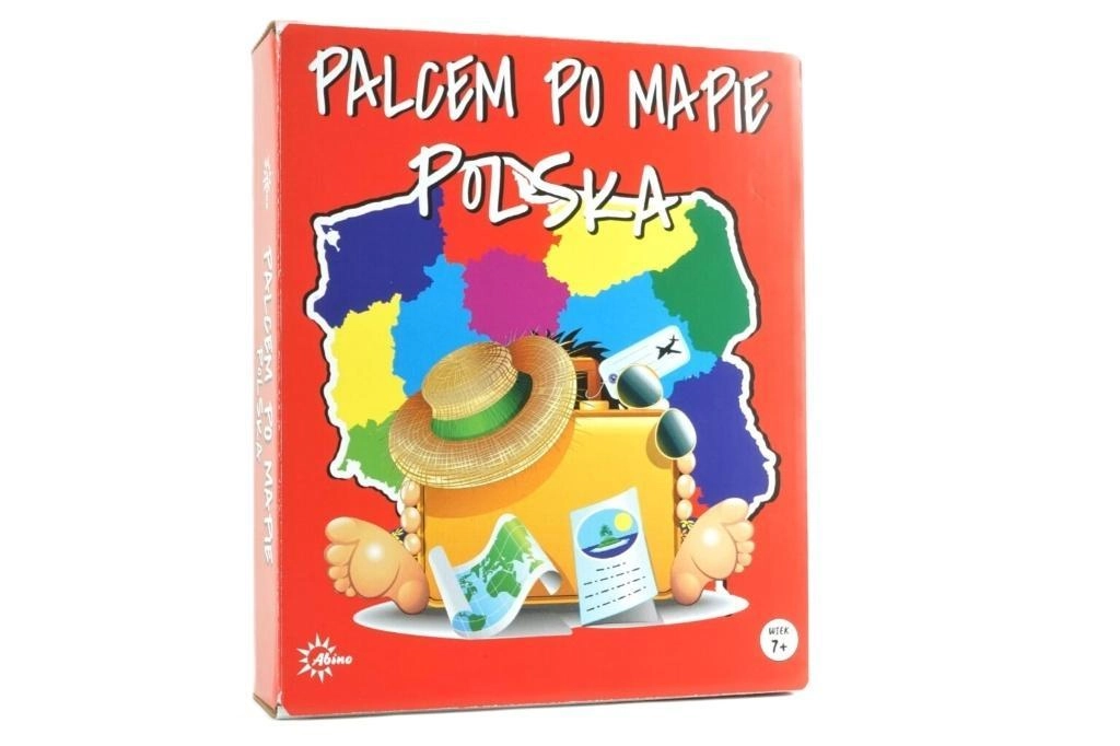 Gra planszowa Palcem po mapie Polska