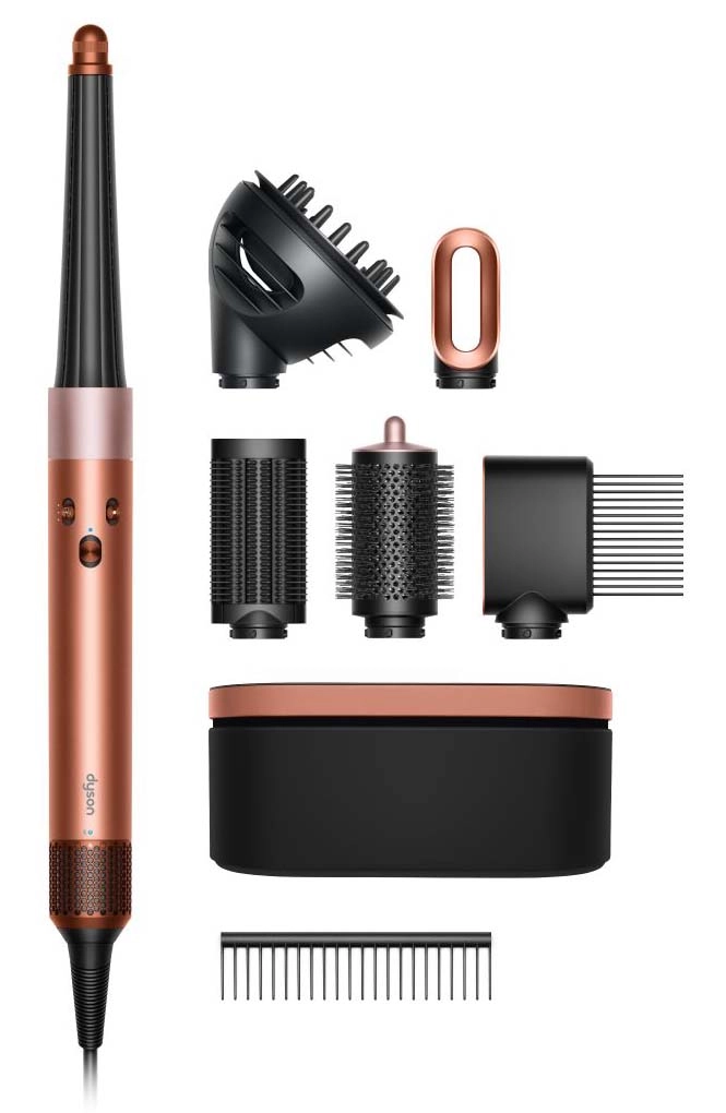 Suszarko-lokówka Dyson Airwrap i.d. Curly+Coily 142899-01 1300W Jonizacja Zimny nawiew Średnica szczotki 40mm 3 poziomy temperatury