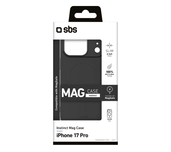 SBS Instinct Mag do iPhone 17 Pro Czarny - ⚡ BESTSELLERY ⚡