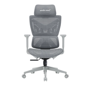 Fotel Anda Seat X-Air Mega XL Mesh Gamingowy do 120kg Tkanina Szary