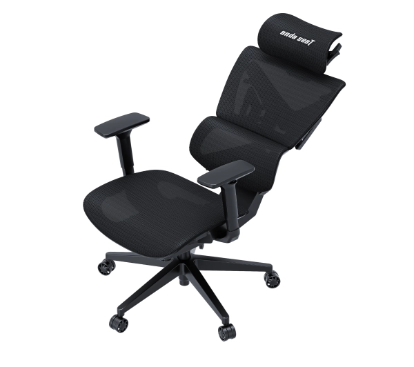 Anda Seat X-Air Mega XL Mesh Gamingowy do 120kg Tkanina Czarny - Kup na Raty - RRSO 0%