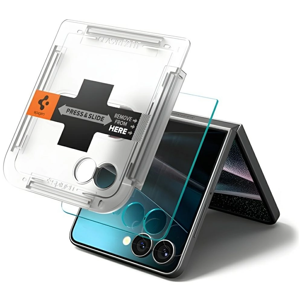 Szkło hartowane Spigen Glas.Tr EZ FIT HD do Galaxy Z Flip7