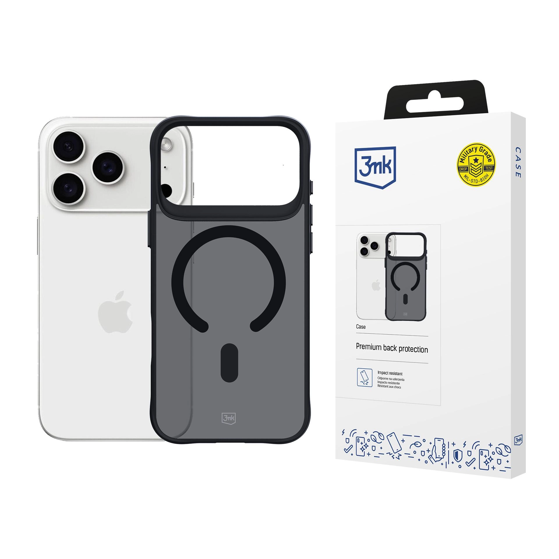 Etui 3mk Smoke MagCase do iPhone 17 Pro
