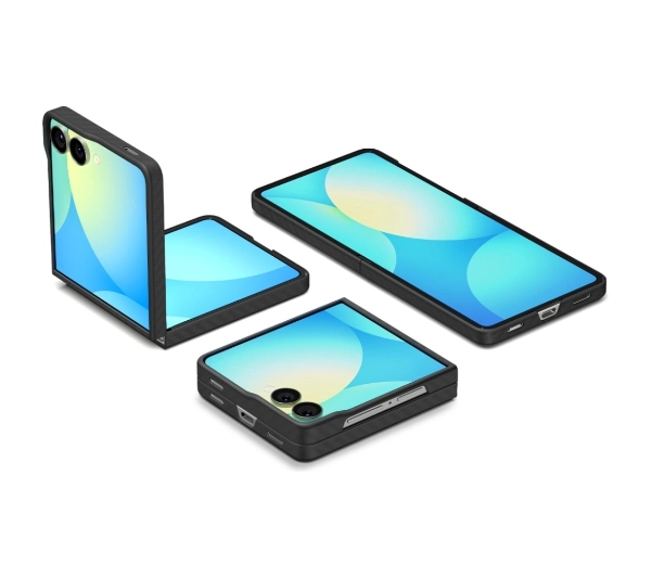 Spigen AirSkin Aramid do Galaxy Z Flip7 Czarny - Kup na Raty - RRSO 0%