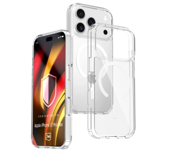 Etui 3mk Hardy LiqForce MagCase do iPhone 17 Pro Max Przezroczysty