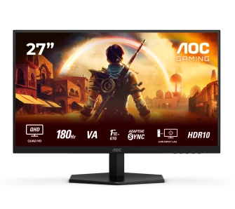 Monitor AOC Q27G42XNE 27" 2K Fast VA 180Hz 0,5ms MPRT Gamingowy