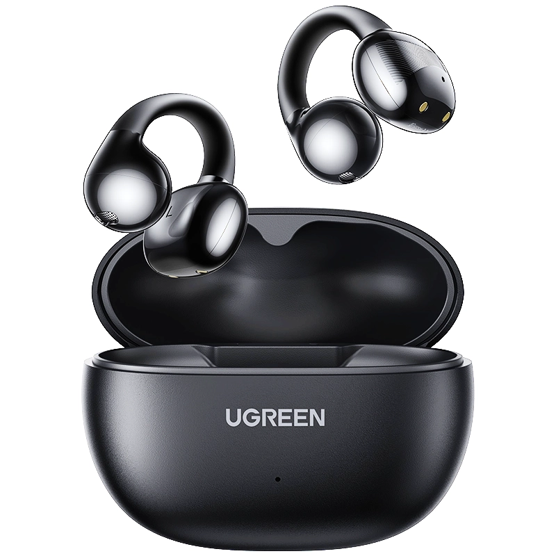 Słuchawki bezprzewodowe UGREEN HiTune S3 WS209 Przewodnictwo powietrzne Bluetooth 5.4 Funkcje AI Czarny