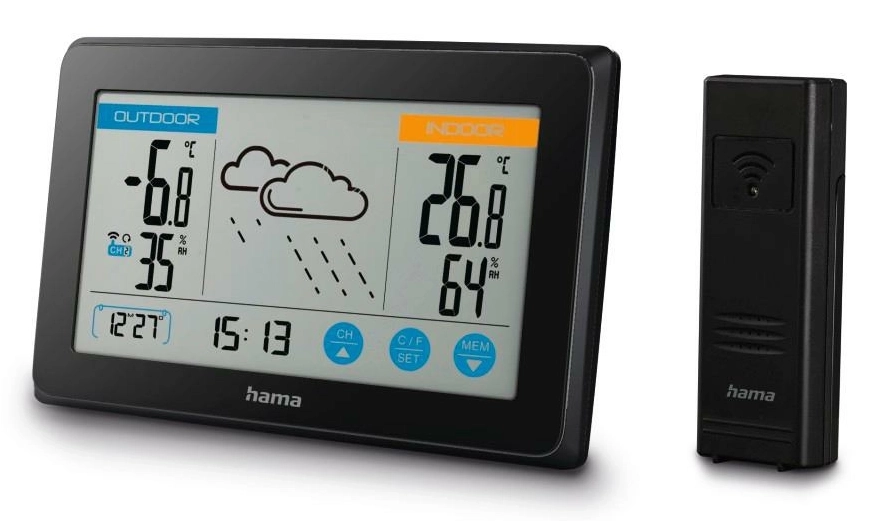 Stacja pogody Hama Touch LED 472239
