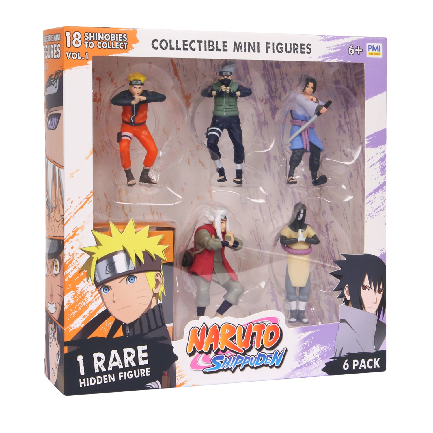 Figurka PMI Kids World Naruto Shippuden 6 pack
