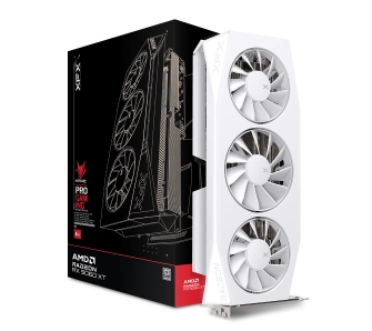 Karta graficzna XFX Mercury Radeon RX 9060 XT OC White Gaming Edition 16GB GDDR6 128bit FSR