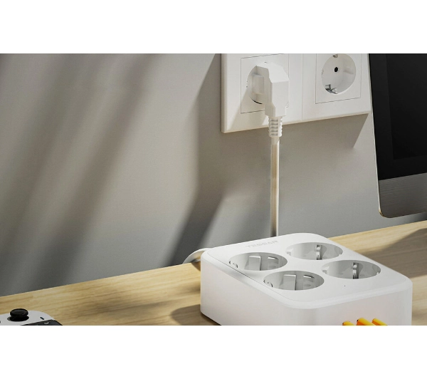 Tessan TS-PS01DE00 4 gniazda  2x USB-A 1x USB-C Biały