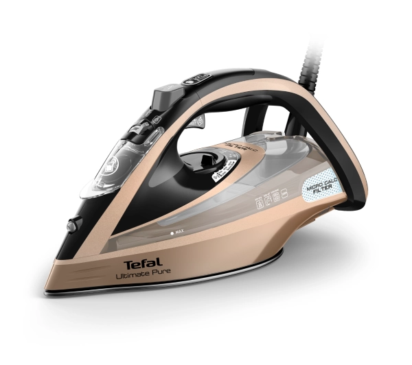 Żelazka - Tefal Ultimate 3 FV9852 Durilium AirGlide Autoclean 300g/min