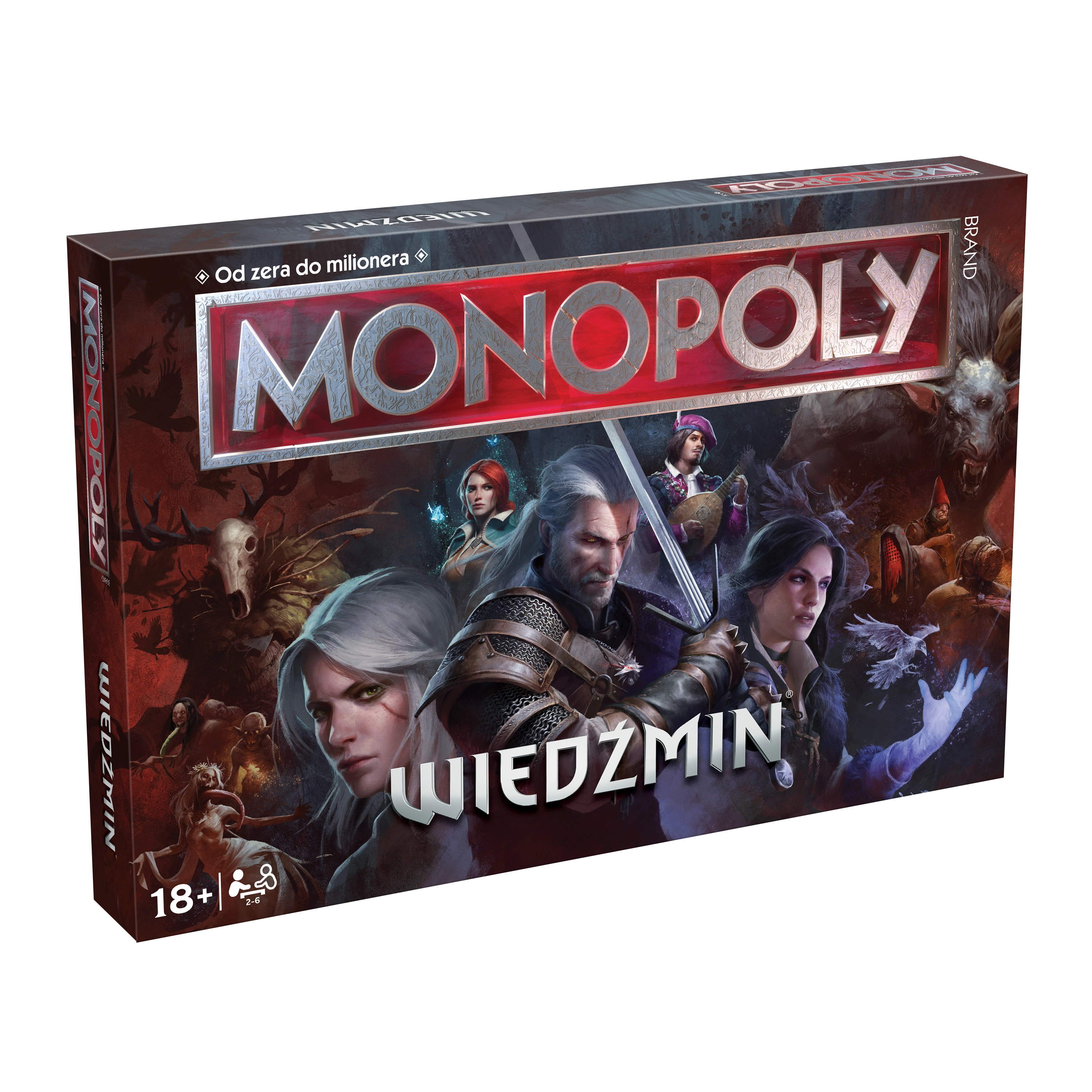 Gra planszowa Monopoly Wiedźmin