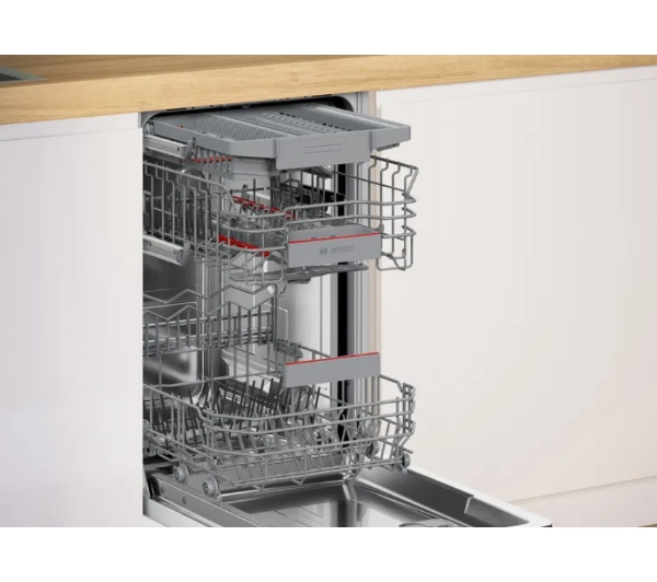 Bosch Serie 4 SPI4EMS17E 44,8cm Funkcje AI Automatyczne otwieranie drzwi Szuflada na sztućce Zdalne sterowanie - Kup na Raty - RRSO 0%