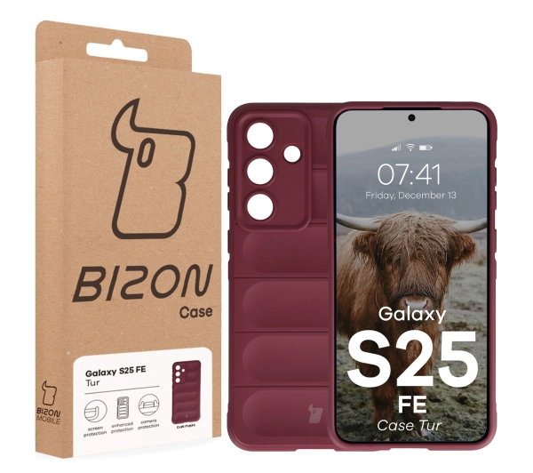 Bizon Tur do Galaxy S25 FE Ciemnofioletowy