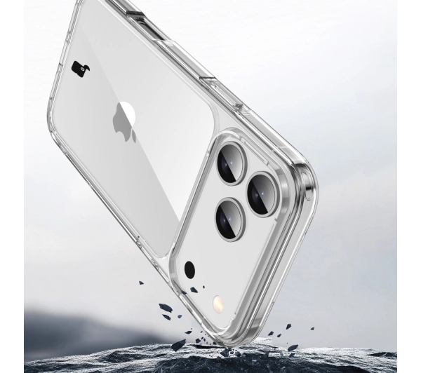 Bizon Halo do Apple iPhone 17 Pro Przezroczysty