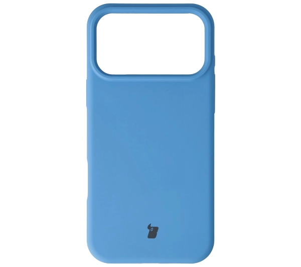Bizon Silikonowe Soft do Apple iPhone 17 Pro Max Niebieski
