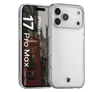 Etui Bizon Halo do Apple iPhone 17 Pro Max / 18 Pro Max Przezroczysty