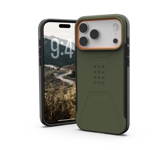 Etui UAG Civilian z MagSafe do iPhone 17 Pro Max Olive Orange