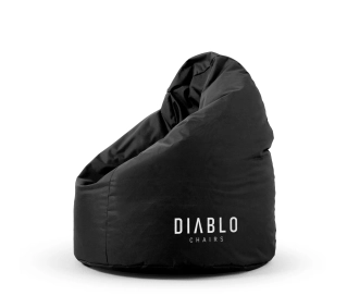 Diablo Chairs Worek Tkanina Czarny - Kup na Raty - RRSO 0%