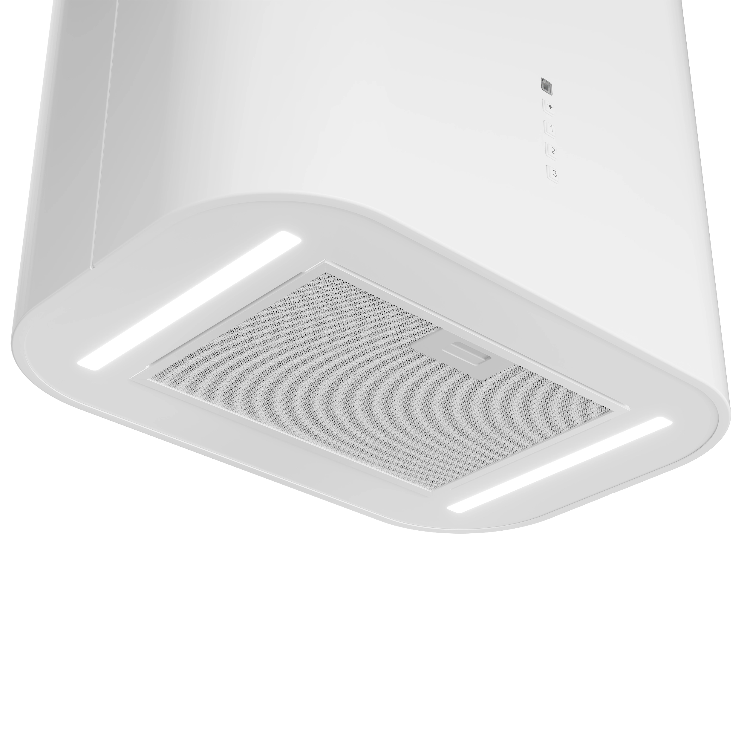 фото Витяжка декоративна Akpo WK-12 Ellipse WL BI White