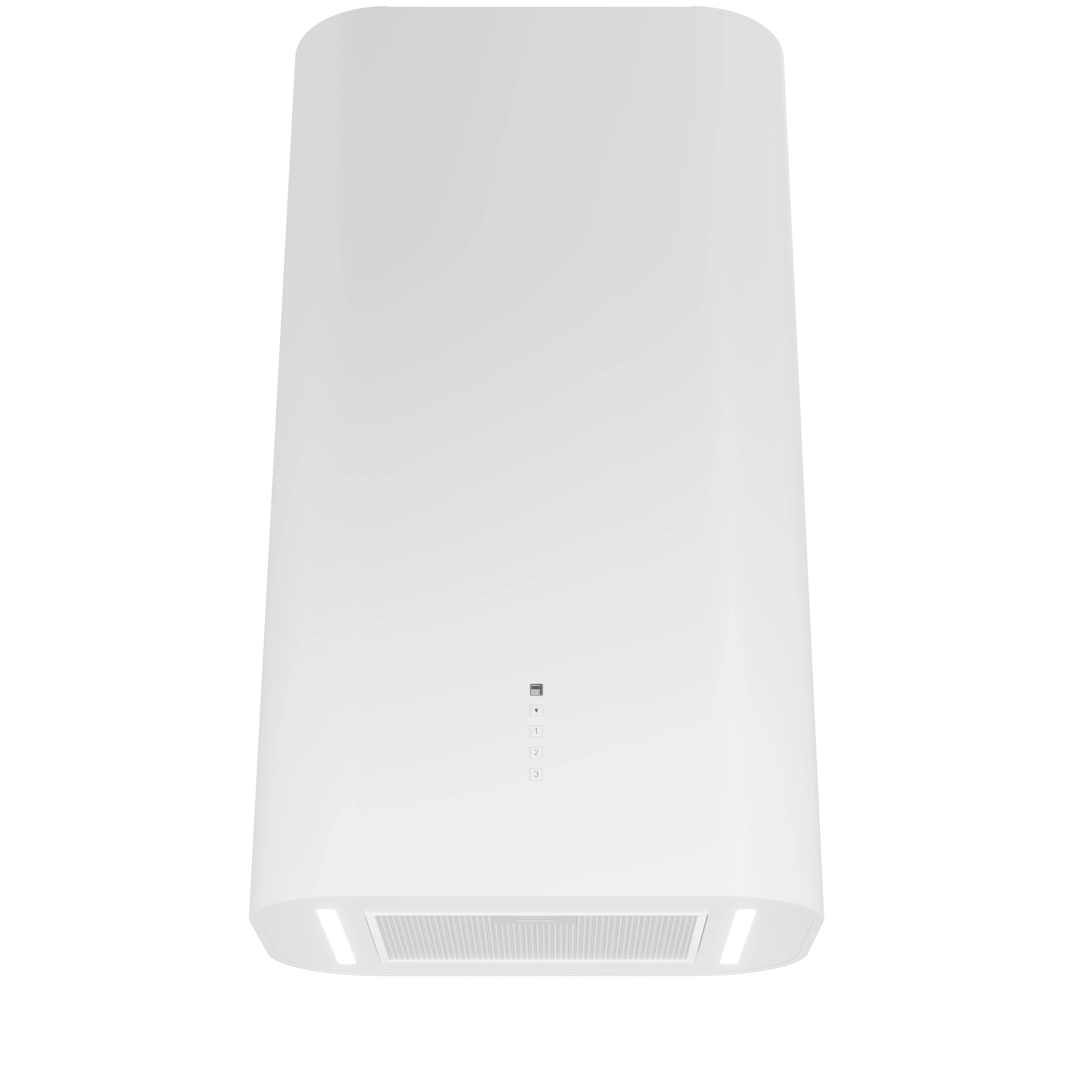 Okap Akpo WK-12 ELLIPSE WL BI Biały