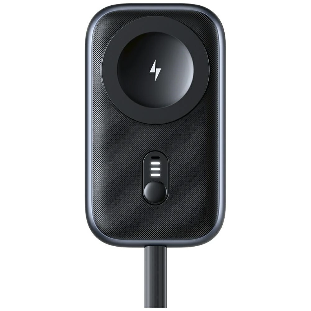 Ładowarka indukcyjna USAMS CD245 2w1 do Apple Watch z powerbankiem 1200mAh + kabel USB-C Ttianium