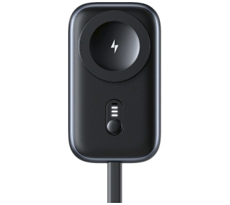 Ładowarka indukcyjna USAMS CD245 2w1 do Apple Watch z powerbankiem 1200mAh + kabel USB-C Ttianium
