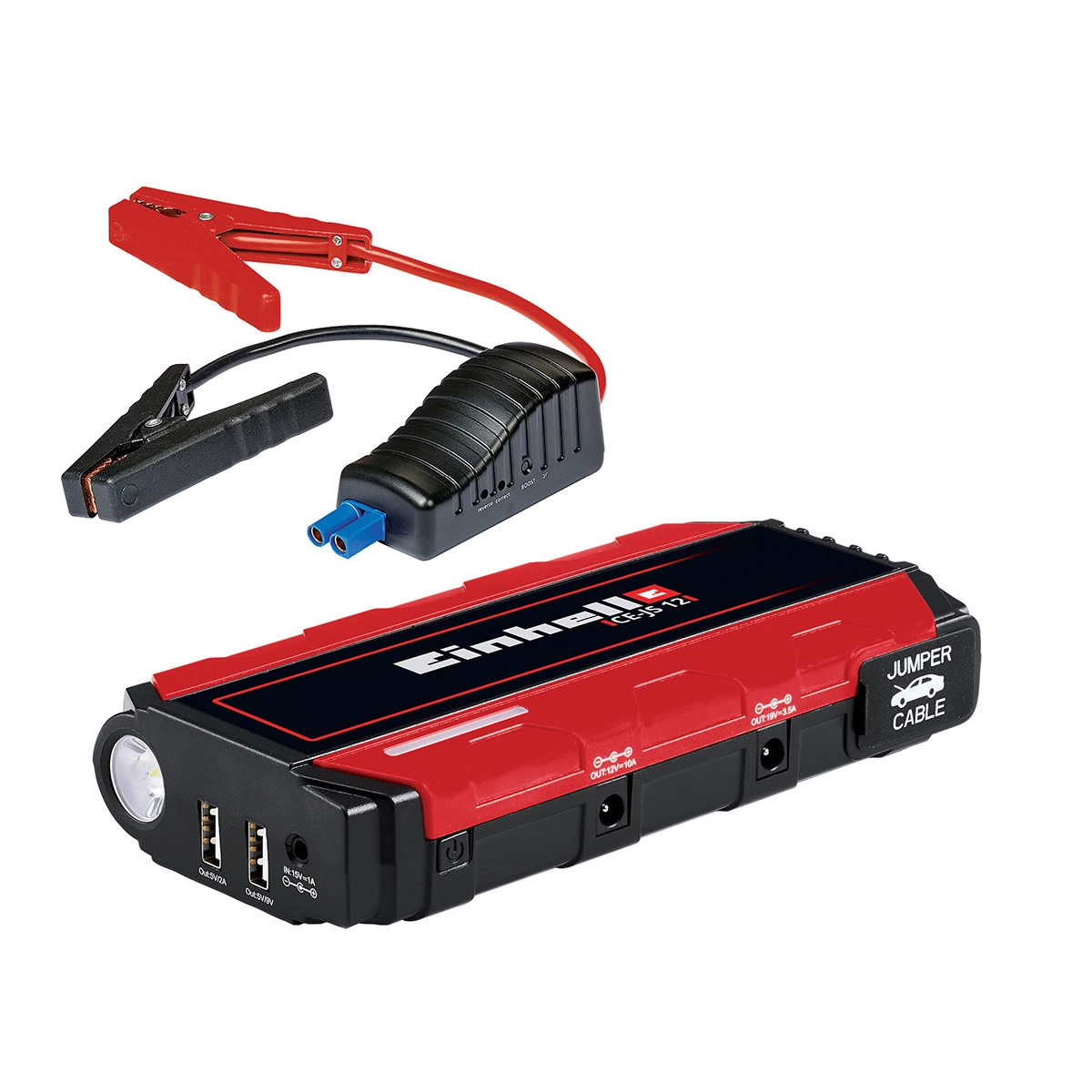 Powerbank Einhell CE-JS 12/1 Jump starter 11100mAh Czarno-Czerwony
