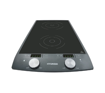 Kuchenka nastawna Hyundai IND233 Czarny/Stalowy
