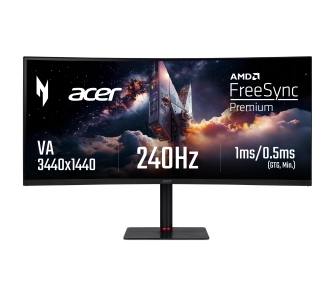 Monitor Acer Nitro XV345CURXbmiipphx 34" UWQHD VA 240Hz 1ms VRB Zakrzywiony Gamingowy