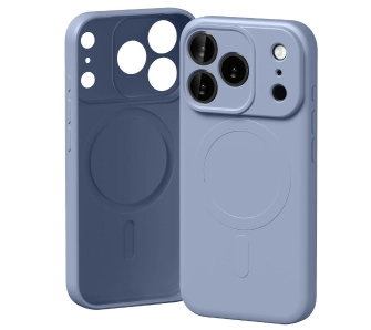 Etui Mercury Semi-Silicone MagSafe do iPhone 17 Pro liliowy fiolet
