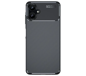 Etui Beline Carbon Armor do iPhone 17 Czarny