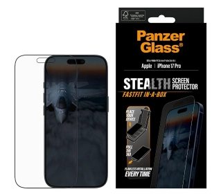 PanzerGlass Stealth Ultra-Wide Fit Fastfit do iPhone 17 Pro
