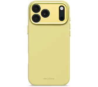 Etui Decoded Silicone MagSafe do iPhone 17 Pro Max Żółty