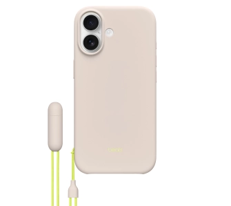 Etui Beats Kickstand Case z MagSafe i panelem Sterowanie aparatem do iPhone 17 Boksytowy beżowy