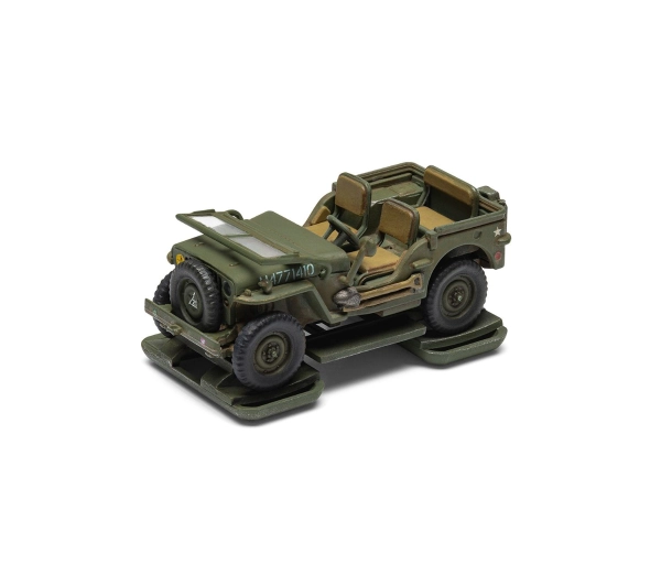 Airfix A55117A Gift Set Samochód Willys MB Jeep Skala 1:72