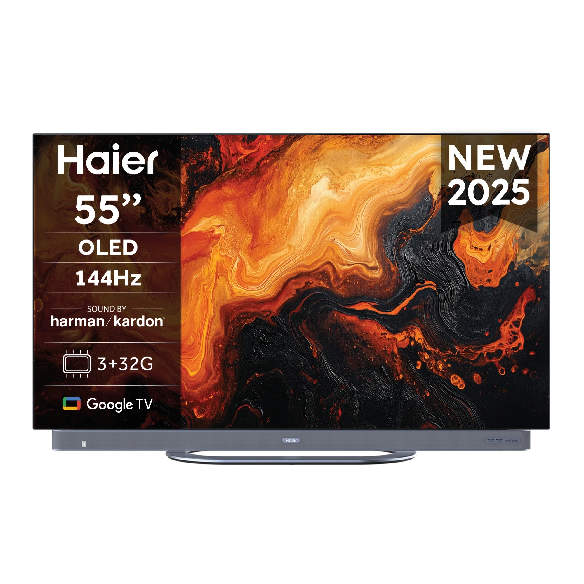 Telewizor Haier H55C95EUX 55" OLED 4K 144HZ Dolby Vision GoogleTV  Dolby Atmos HDMI 2.1