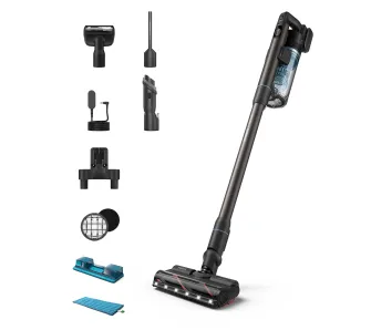 Odkurzacz bezprzewodowy Philips 7000 Aqua XC7163/01 80min Funkcja mycia Wymienny akumulator Mini elektroszczotka