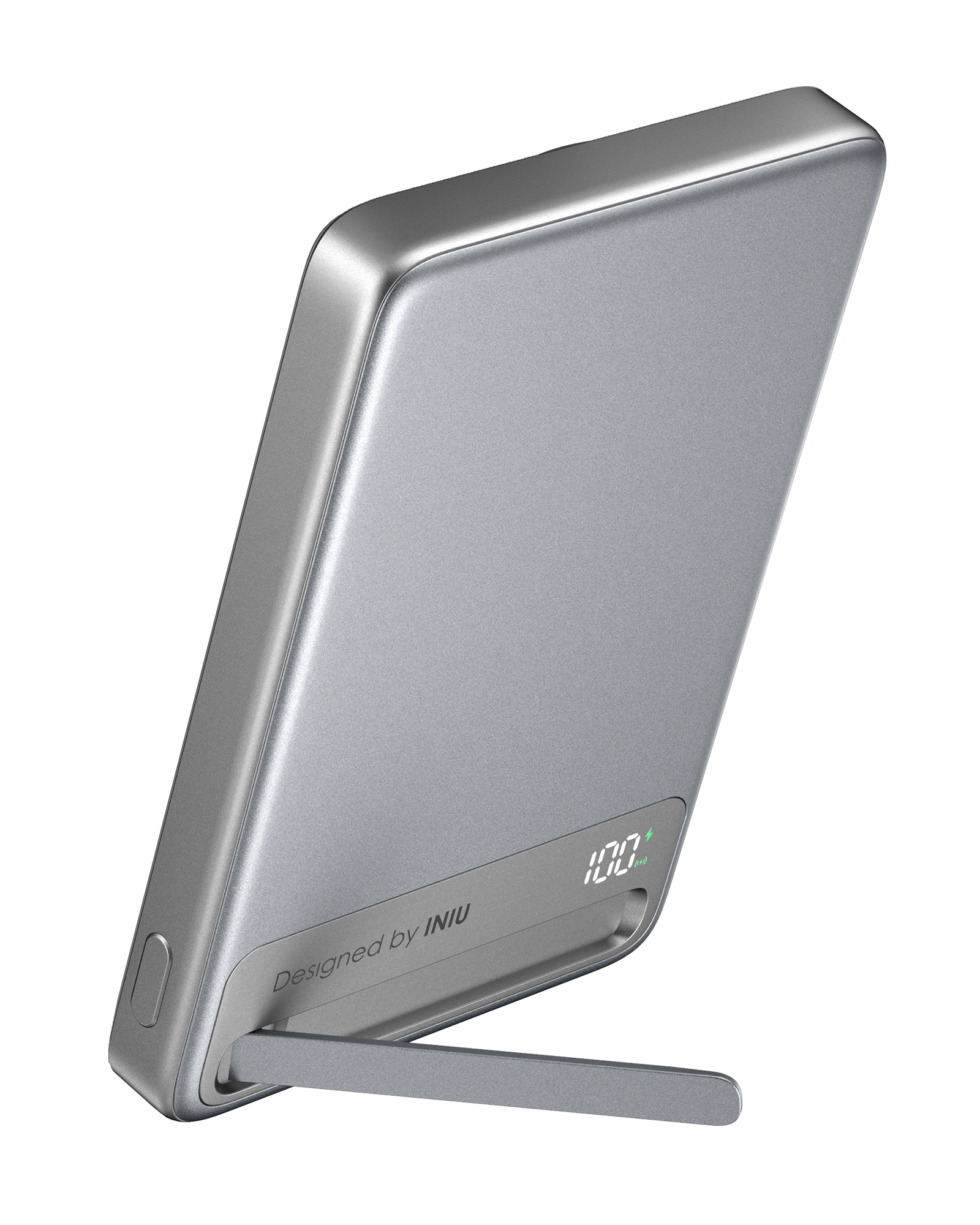 Powerbank INIU P76-P1-WT MagPro Ultra Slim 10000mAh 15W Srebrny