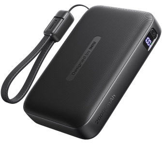 Powerbank INIU PX21 Pocket Neo 20000mAh 22,5W Smycz Czarny
