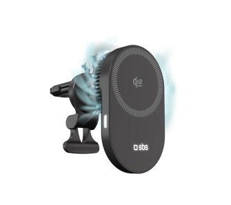 Uchwyt na telefon SBS TESUPPVENTWIRQI225W Qi2.2 25W