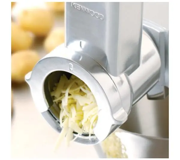 Kenwood Chef KVL4220S Z szatkownicą z 5 bębnami Maszynką z 3 sitami Blenderem kielichowym - ⚡ BESTSELLERY ⚡ - Kup na Raty - RRSO 0%