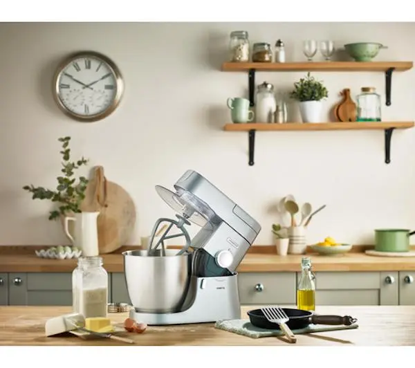 Robot kuchenny Kenwood KVL4220 Z szatkownicą z 5 bębnami Maszynką z 3 sitami Blenderem kielichowym