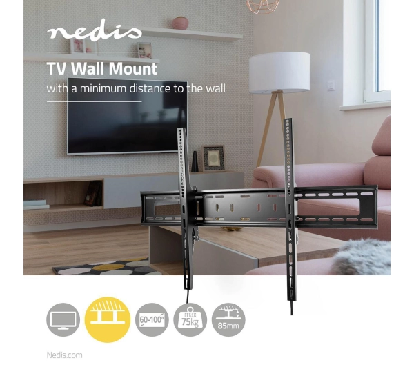 Nedis TVWM2170BK od 60" do 100" Max 75kg