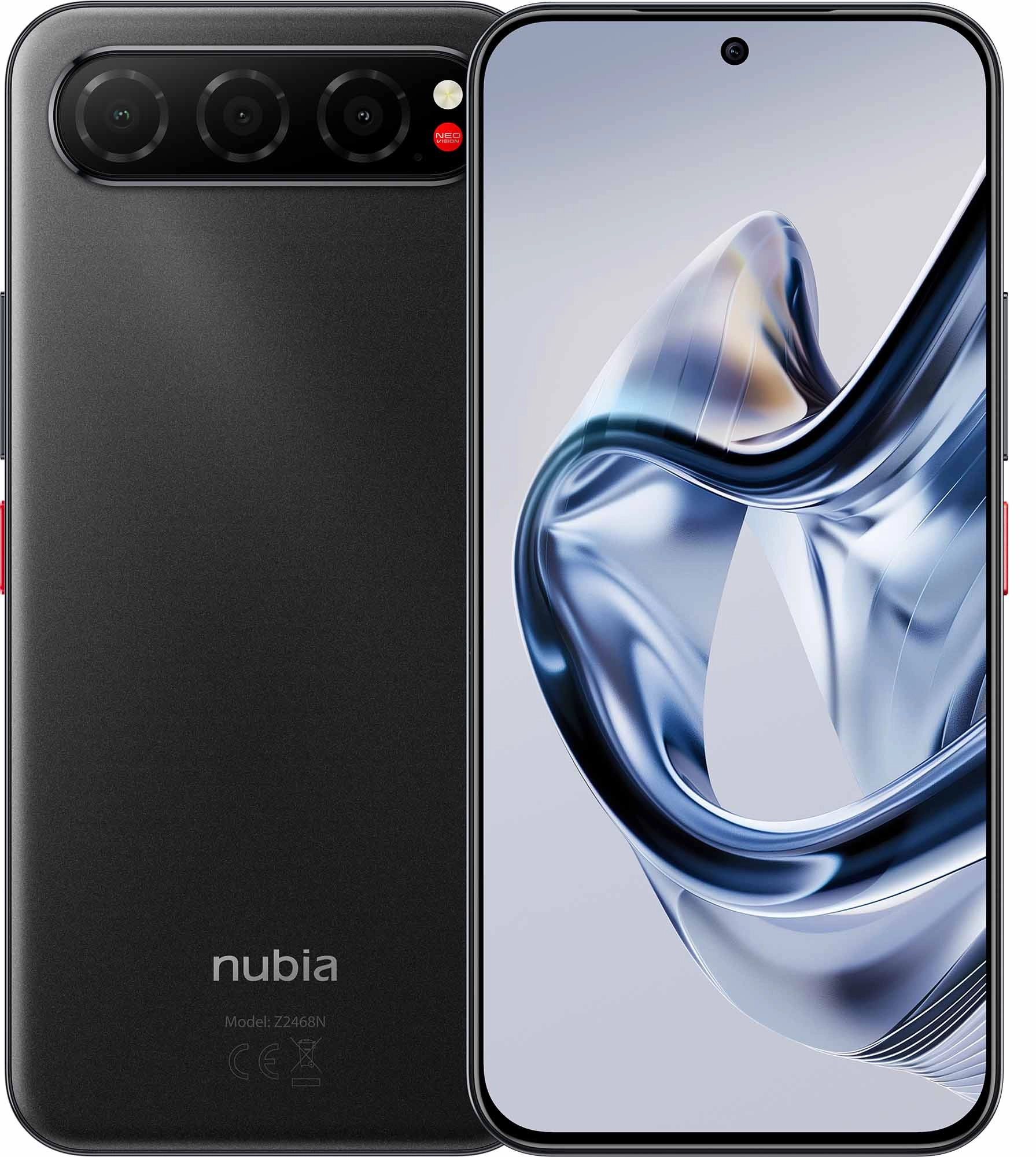 Smartfon Nubia AIR 8/256GB 6,78" 120Hz 50Mpix Czarny