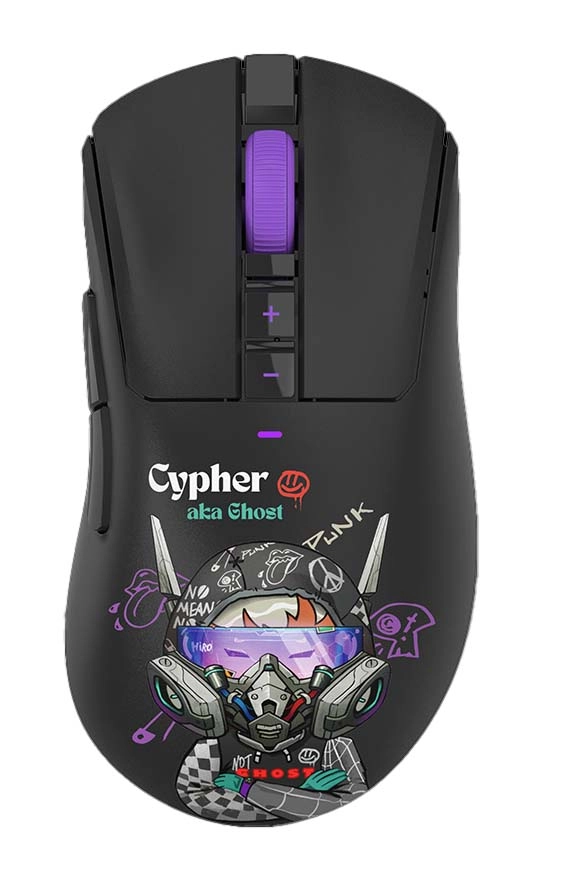 Myszka gamingowa A4tech Bloody R73 Ultra Duo Cypher Ghost Czarny